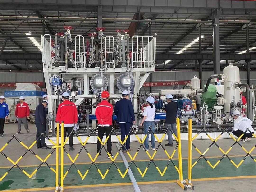 秦皇岛33-1S油田伴生气压缩机出厂测试取得圆满成功 新闻图片