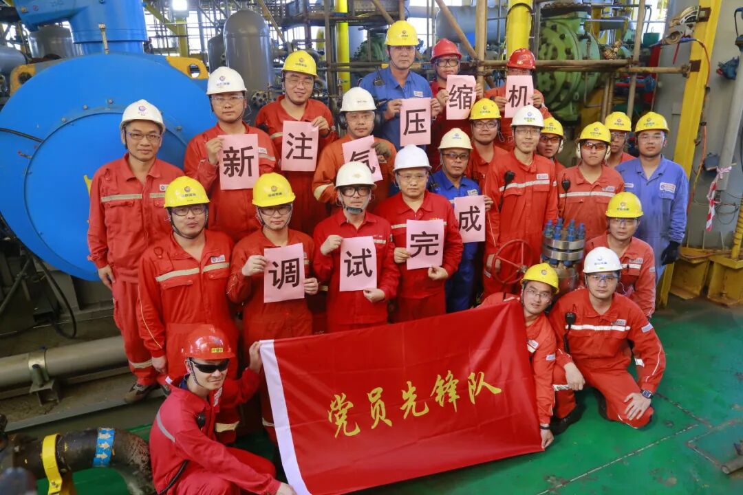 中海油涠西南PUQB平台调试圆满成功 新闻图片