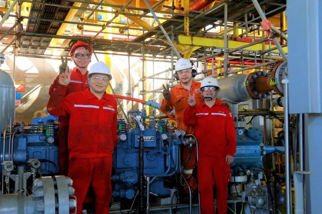 中海油涠西南PUQB平台调试圆满成功 新闻图片